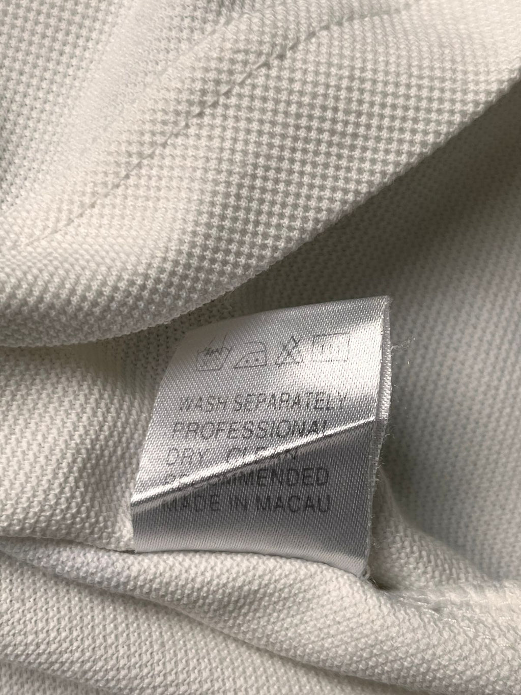 BURBERRY NOVA CHECK EMBROIDERED LOGO POLO TEE - M