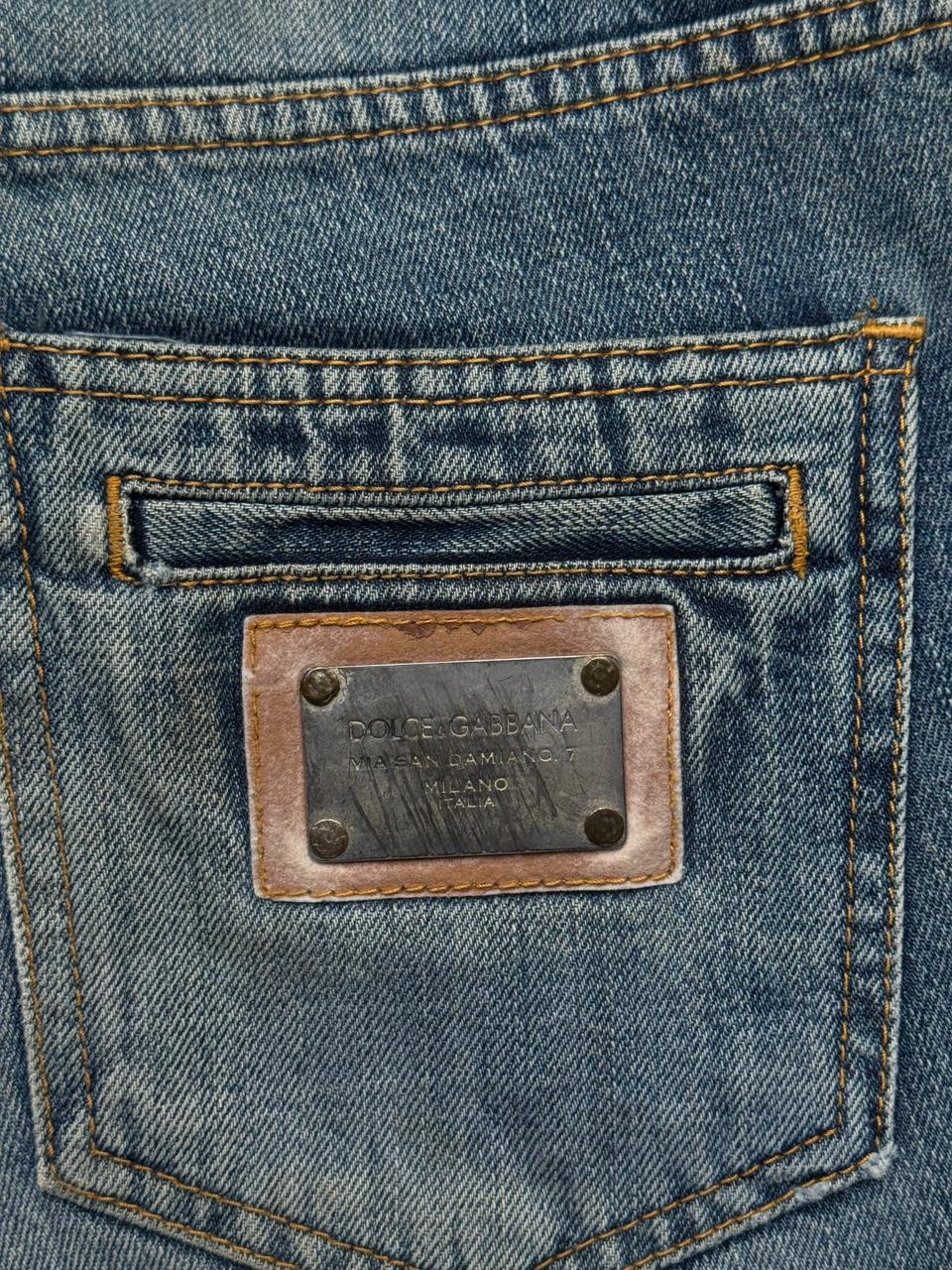 DOLCE & GABBANA Blue BOOTCUT FIT Luxury JEANS - 28