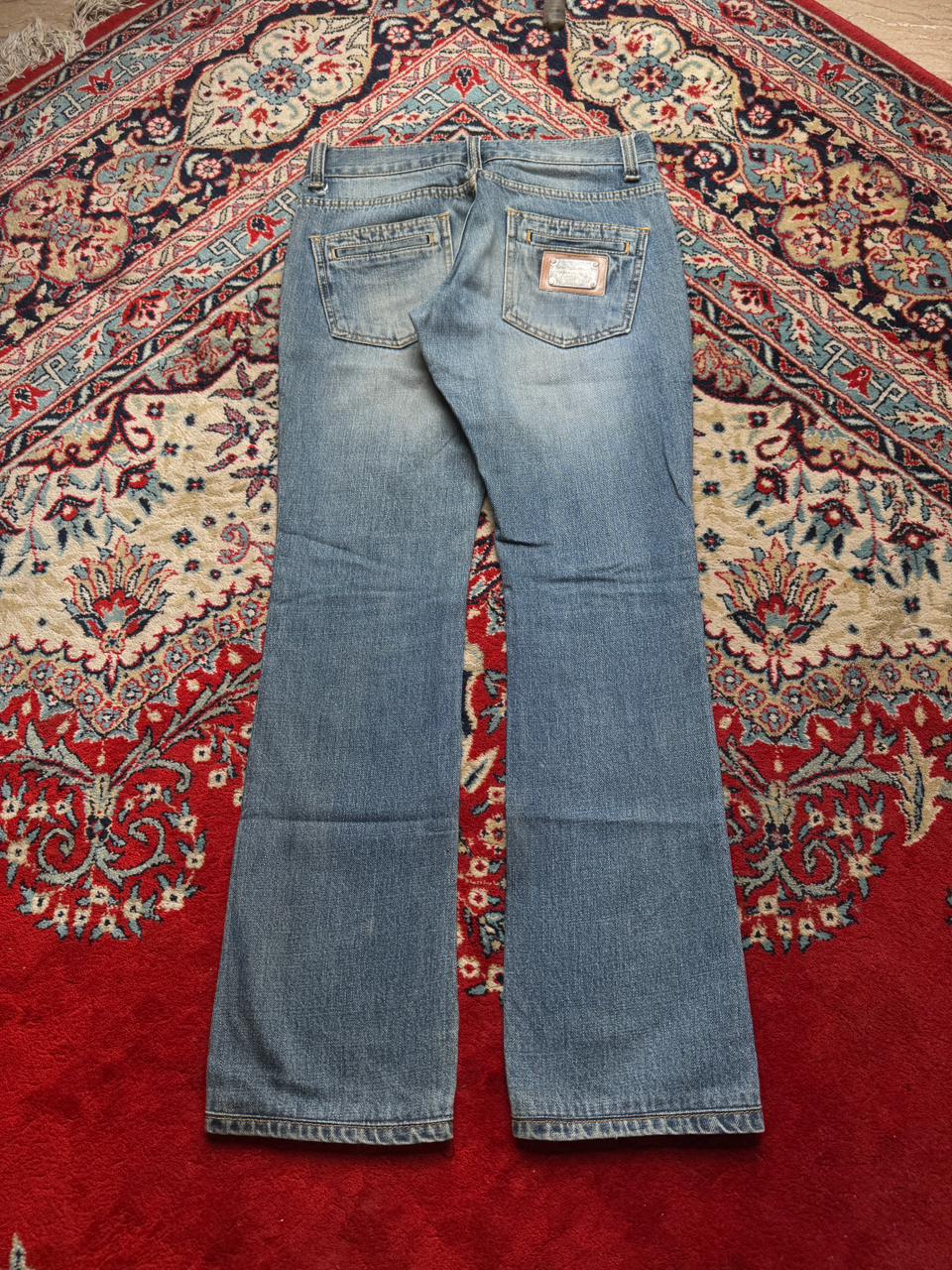 DOLCE & GABBANA Blue BOOTCUT FIT Luxury JEANS - 28