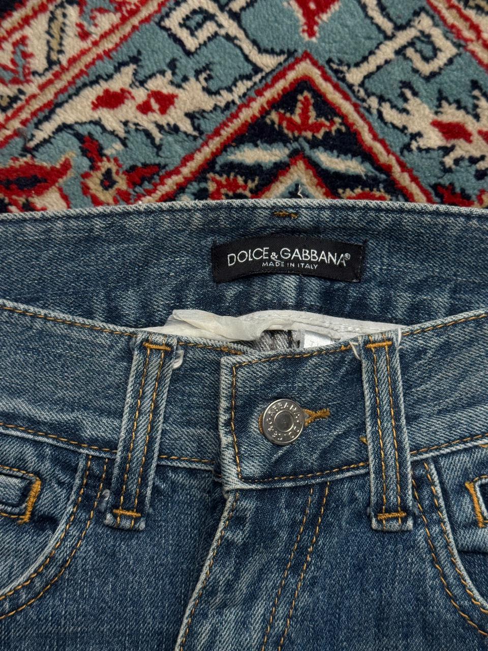 DOLCE & GABBANA Blue BOOTCUT FIT Luxury JEANS - 28
