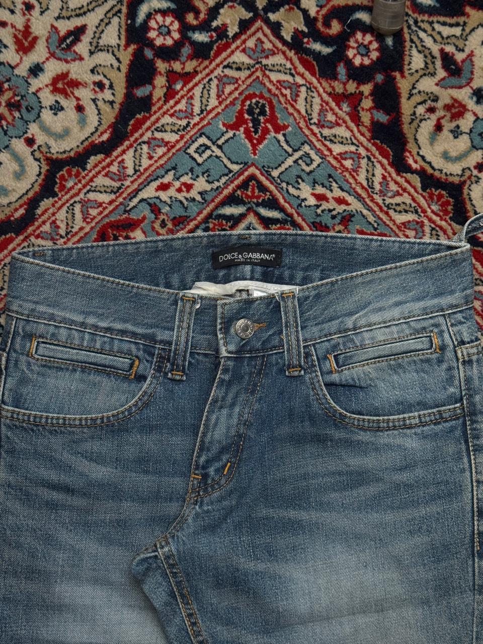 DOLCE & GABBANA Blue BOOTCUT FIT Luxury JEANS - 28