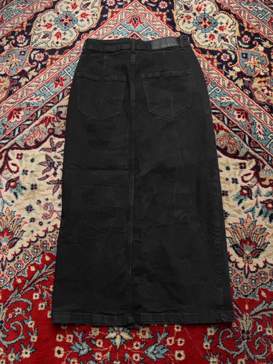 NOISY MAY Black  High Waisted Jean Skirt - 24