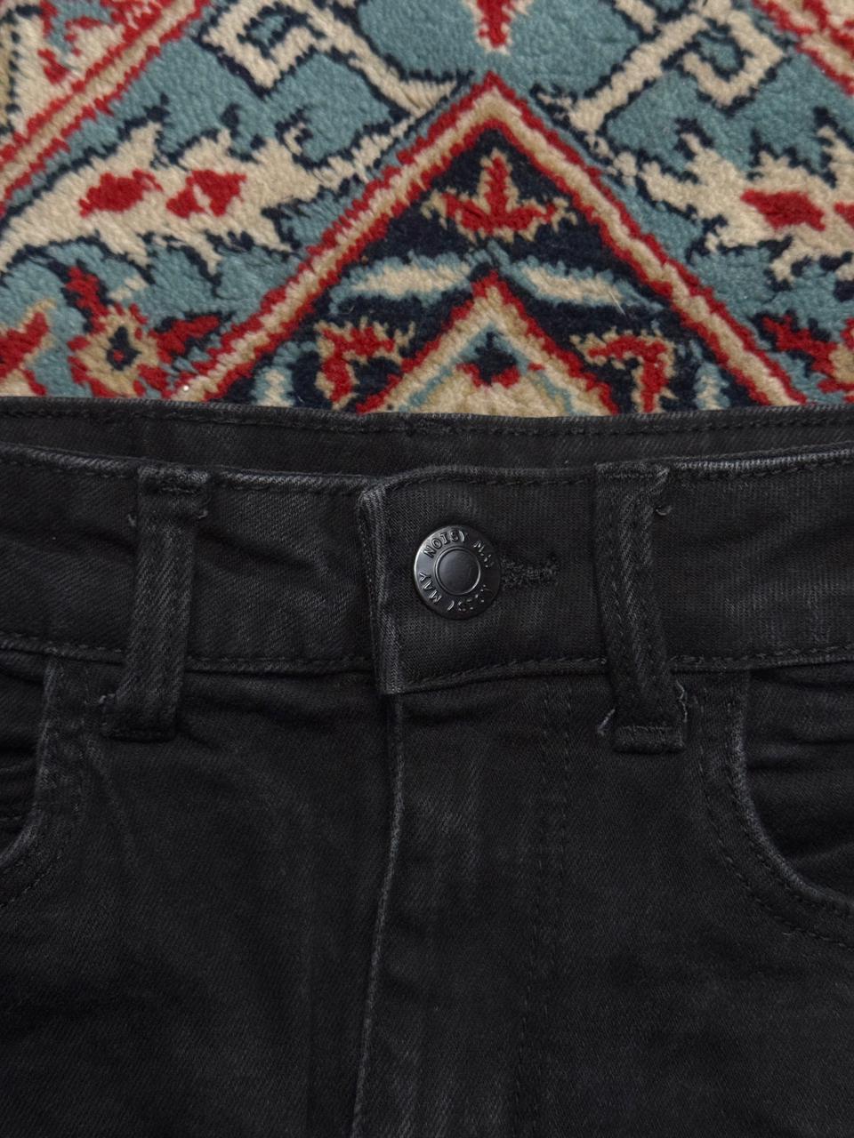 NOISY MAY Black  High Waisted Jean Skirt - 24