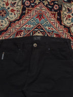Armani Jeans AJ Black Straight FIT Chino Pants - 32