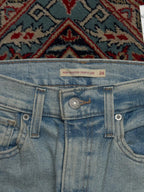 LEVI'S  LIGHT WASH HIGH WAISTED CROP FLARED JEANS - 24