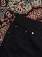 Lauren Jeans Co Ralph Lauren Black Straight FIT JEANS - 38