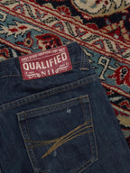 NII JEANS Qualified Dark Wash Bootcut Blue JEANS - 28