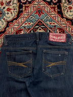 NII JEANS Qualified Dark Wash Bootcut Blue JEANS - 28