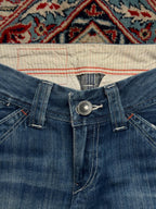Levi Strauss & Co Medium WashED FlareD Cinch Back Jeans - 28