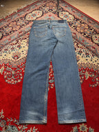 Levi's 501 Straight Fit Medium Washed Blue Jeans - 34