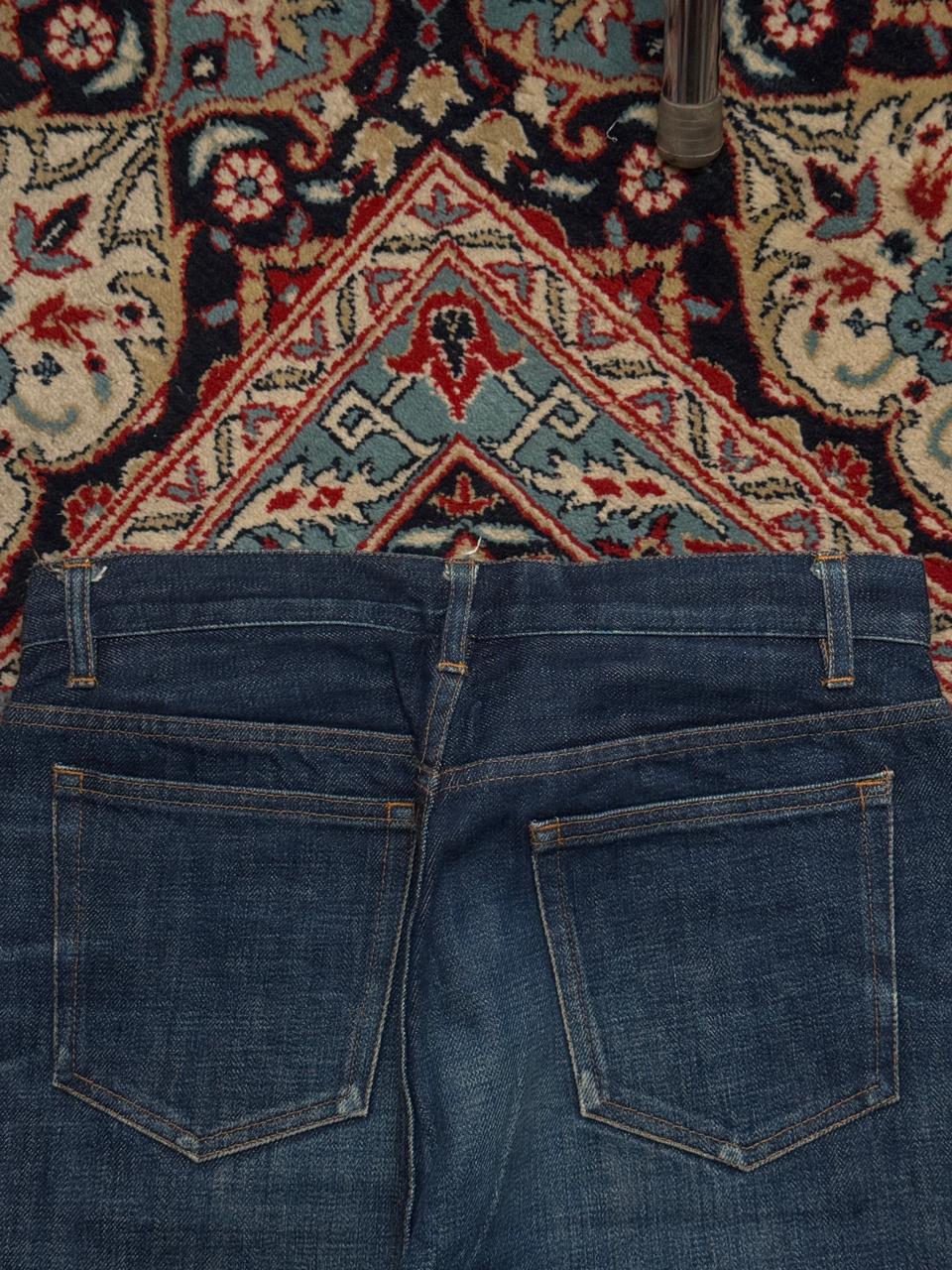 A.P.C. Rue De Fleurus Paris Bootleg Selvedge Indigo Blue Jeans - 30