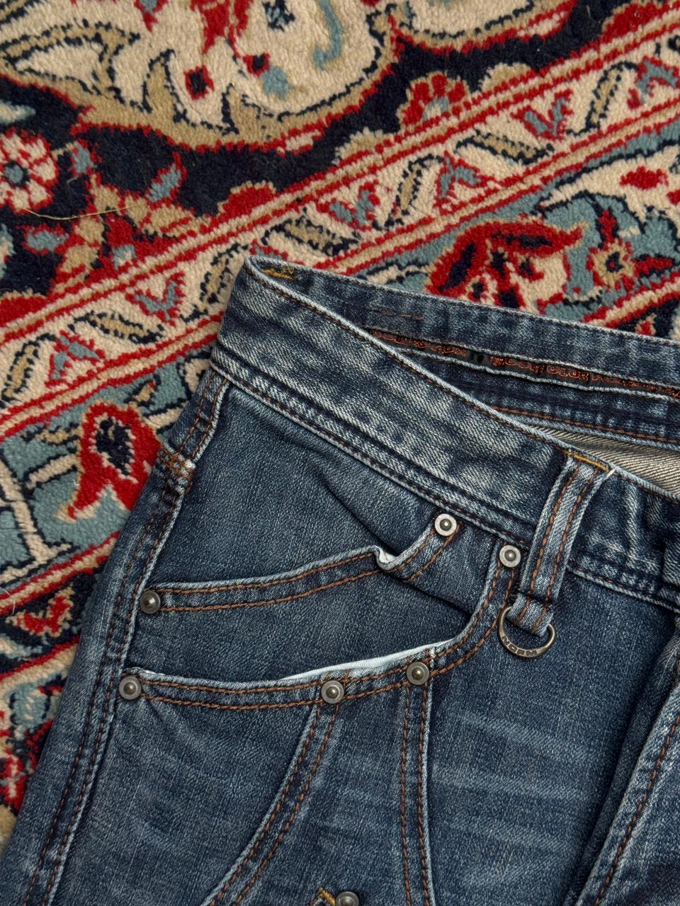 NICOLE CLUB FOR Cyber Grunge Biker Jeans - 30