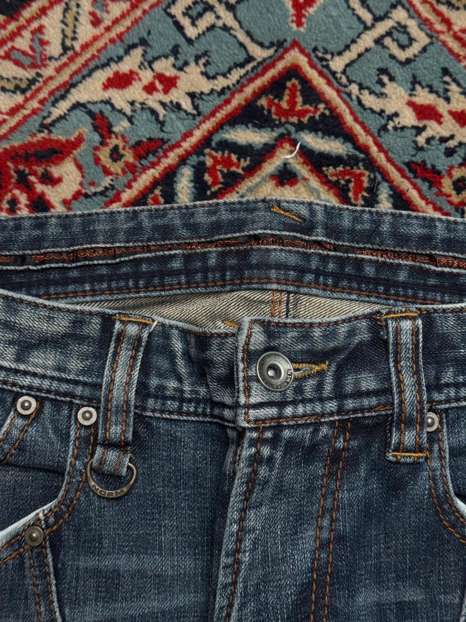 NICOLE CLUB FOR Cyber Grunge Biker Jeans - 30