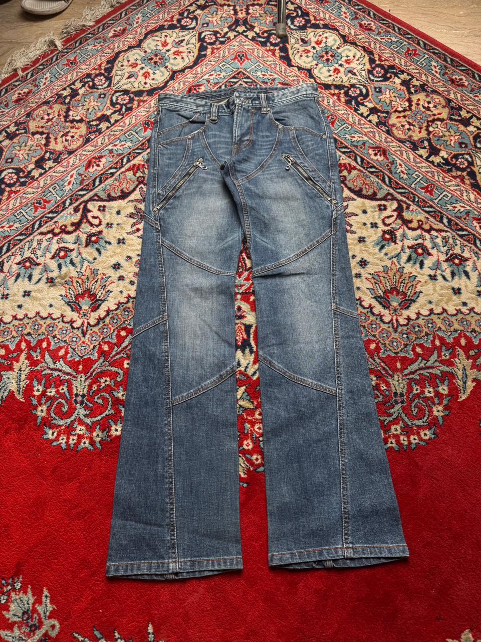 NICOLE CLUB FOR Cyber Grunge Biker Jeans - 30