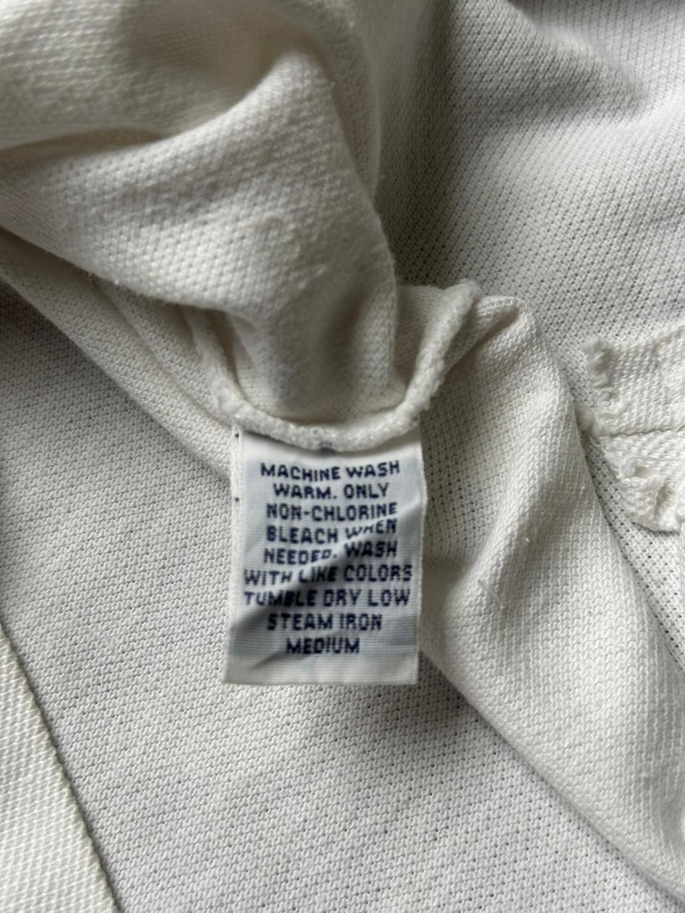 Vintage Polo Ralph Lauren White Classic Fit POLO TEE - M