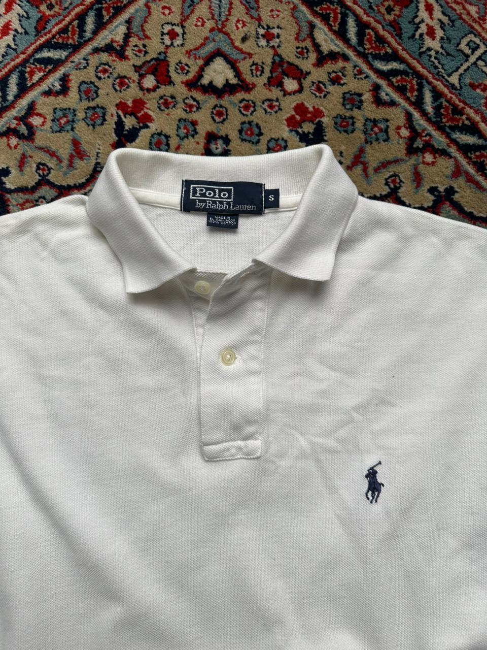 Polo Ralph Lauren White Classic Fit POLO TEE - L