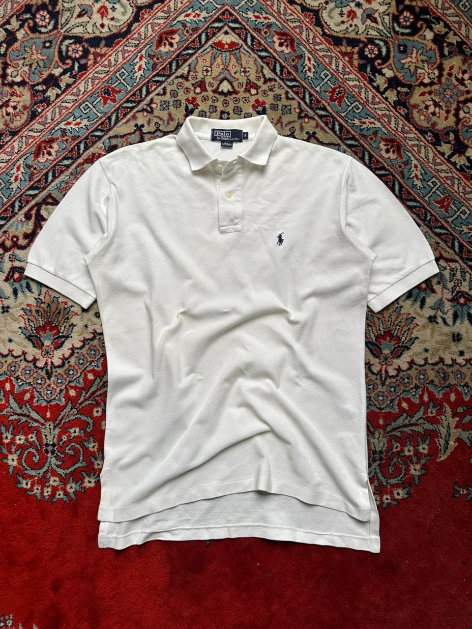 Polo Ralph Lauren White Classic Fit POLO TEE - L