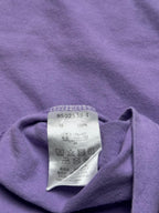 Vintage The Simpsons Family Lavender Purple Graphic Cropped Boxy TEE - XL