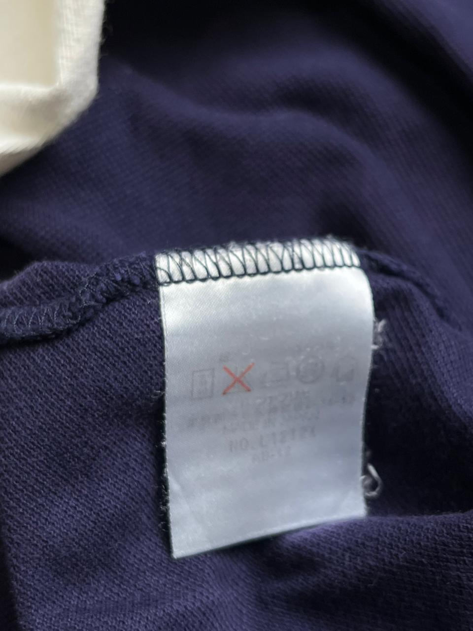 Lacoste Classic Fit Navy Blue POLO TEE - L