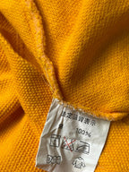 Champion USA Mustard Yellow Embroidered Logo POLO TEE - L