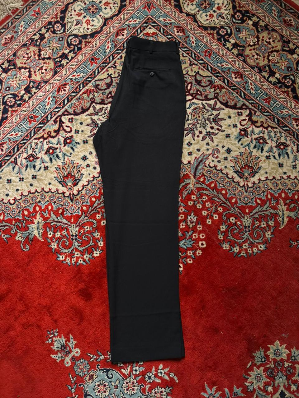 Stafford Performance Classic Fit Black Dress Pants - 32
