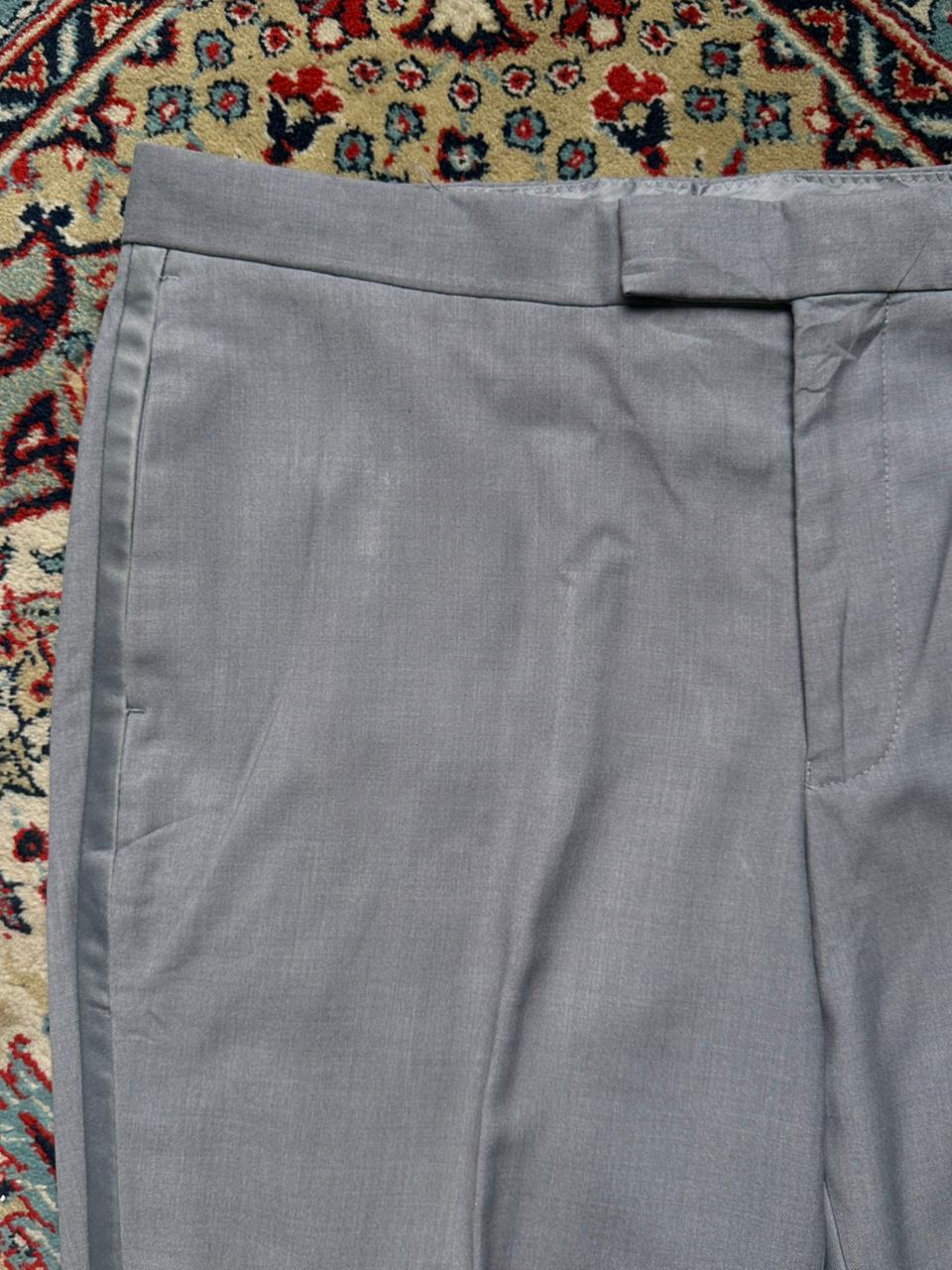 Lubiam Kenzo Italian Made Light Grey Dress Pants - 34