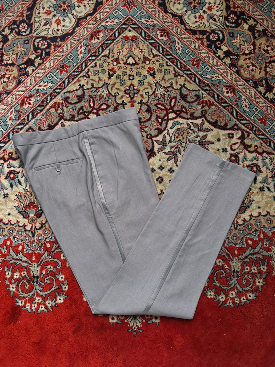 Lubiam Kenzo Italian Made Light Grey Dress Pants - 34