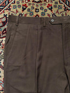 Lauren Ralph Lauren Brown Pleated Dress Pants - 40