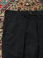 Lauren Ralph Lauren Wool Cashmere Blend Black Dress Pants - 34