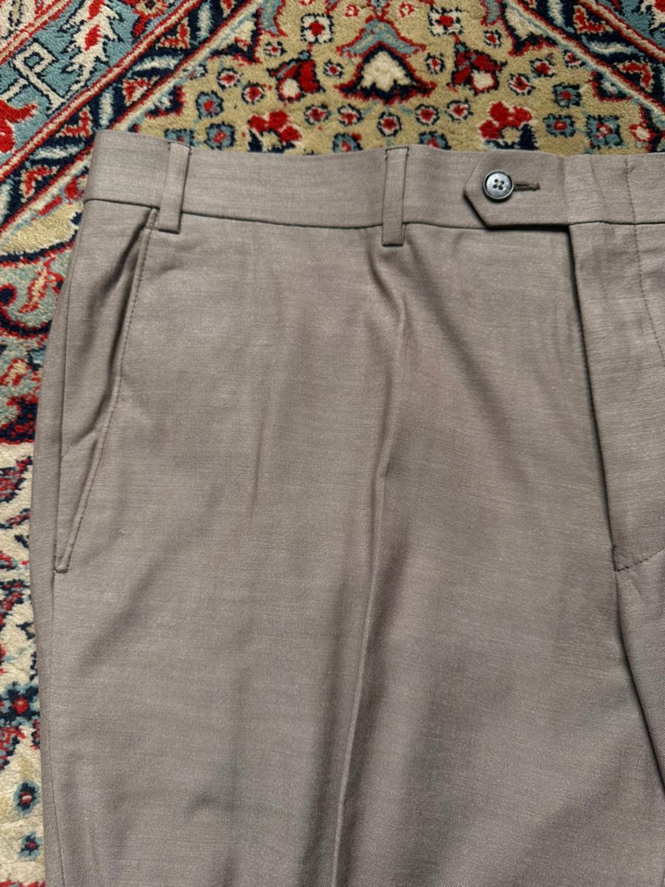 BAR III Slim Fit Khaki Tan STRAIGHT FIT Dress Pants - 36