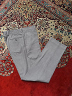 COMBATANT GENTLEMEN Grey Wool Blend STRAIGHT FIT Dress Pants - 32