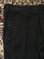J.M. Haggar Classic Fit Black Stretch Dress Pants - 36