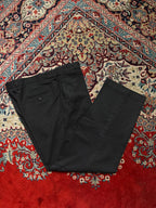 J.M. Haggar Classic Fit Black Stretch Dress Pants - 36