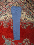 Roy Robson Blue Linen Blend German Luxury Tailored Dress Pants - 28