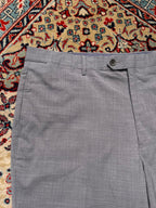 Tommy Hilfiger Grey STRAIGHT Fit Casual Dress PANTS - 36