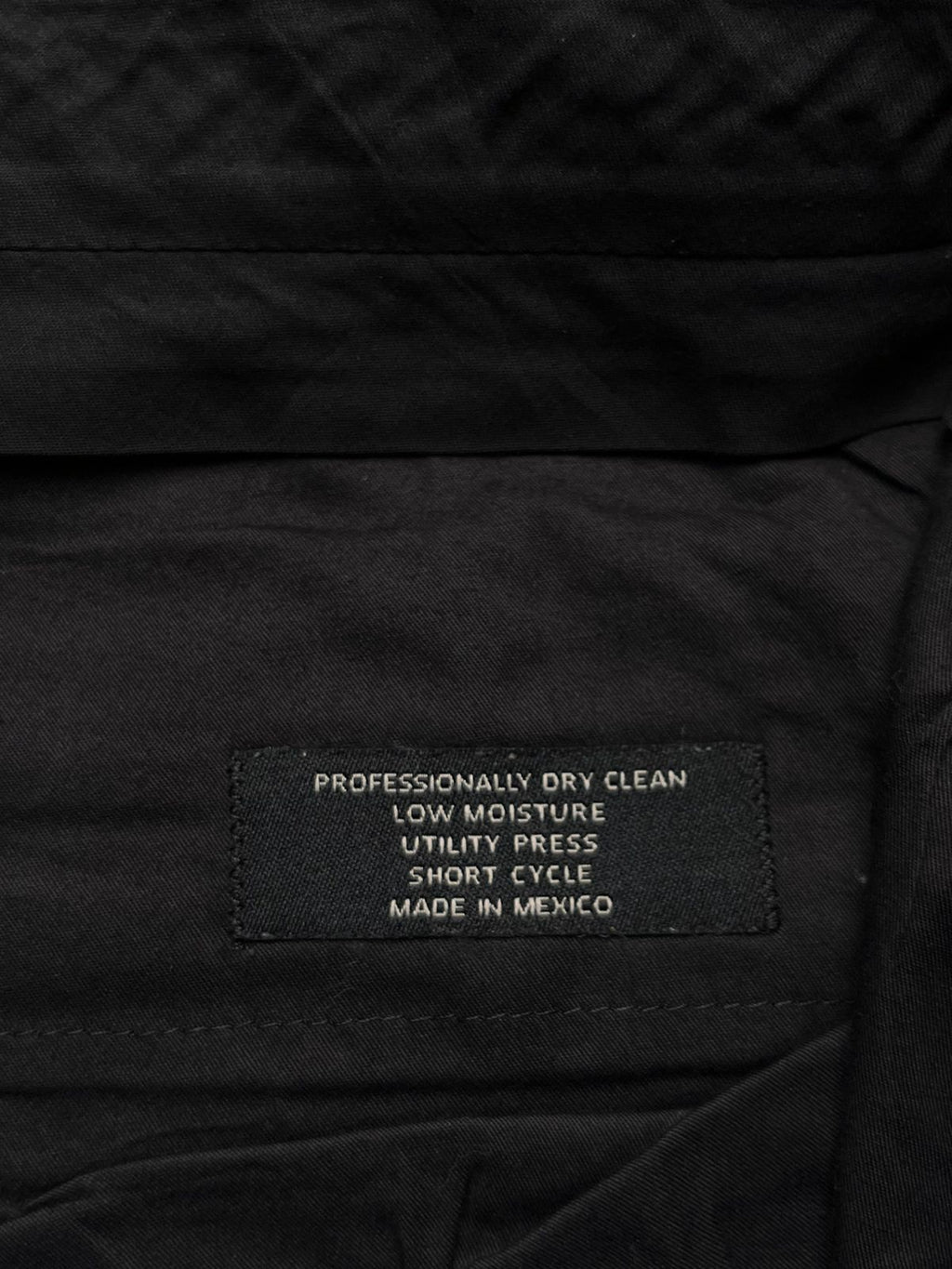 Traveler’s Collection Black Tailored Fit Formal Luxury LINEN/COTTON BLEND Dress PANTS - 34