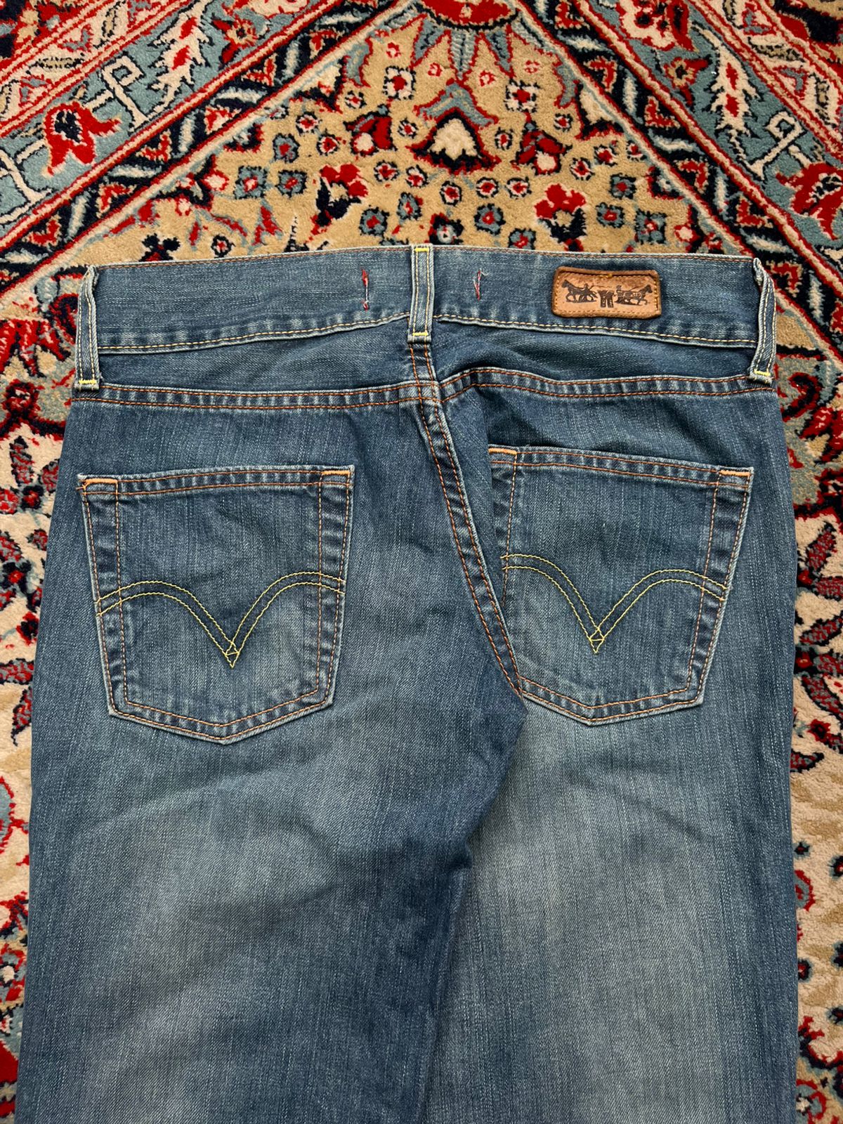Levi's Patty Anne Slim fit Patch Blue JEANS - 28