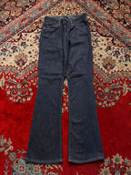 Levi's Bold Curve Skinny BootCUT Dark WashED Indigo JEANS - 24