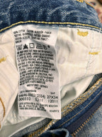 Vintage Levi's FlareD Light WashED JEANS - 28