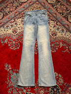 Vintage Levi's FlareD Light WashED JEANS - 28