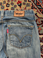 Levi's 572 Bootcut Light WashED Low Rise WOMEN JEANS - 26