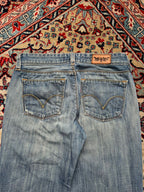 Levi's 572 Bootcut Light WashED Low Rise WOMEN JEANS - 26