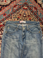 Levi's 572 Bootcut Light WashED Low Rise WOMEN JEANS - 26
