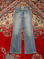 Levi's 572 Bootcut Light WashED Low Rise WOMEN JEANS - 26