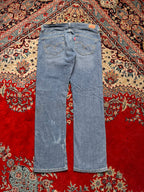 Levi’s 504 Medium WashED Straight-BOOTCUT FIT Blue JEANS - 32
