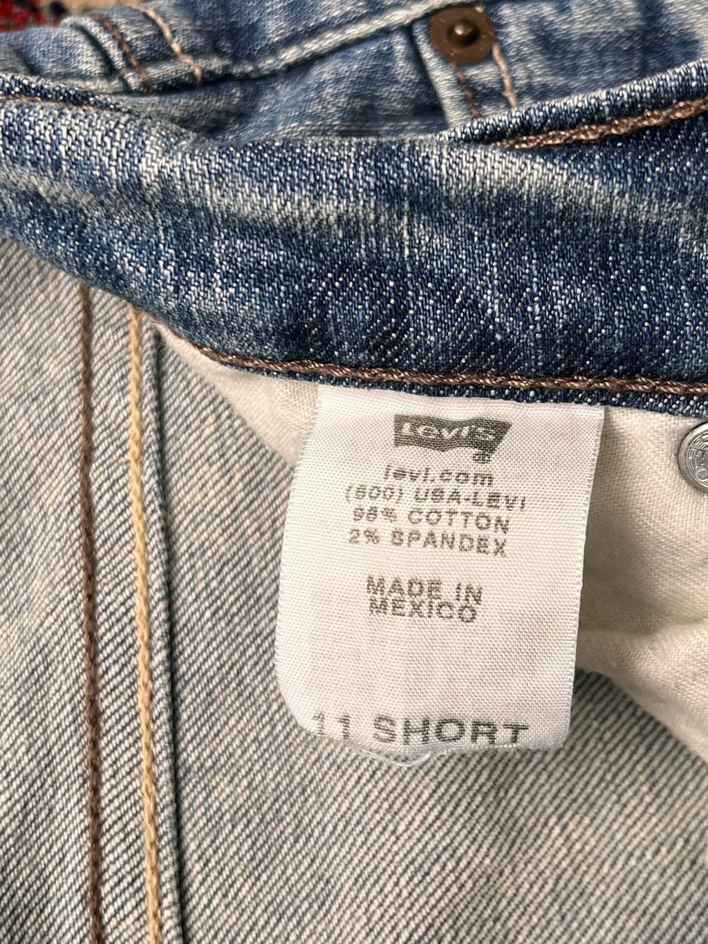 Levi’s 504 Medium WashED Straight-BOOTCUT FIT Blue JEANS - 32