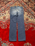Diesel Industry Rare V-Cut Waistband FlareD Medium WashED Blue JEANS - 28
