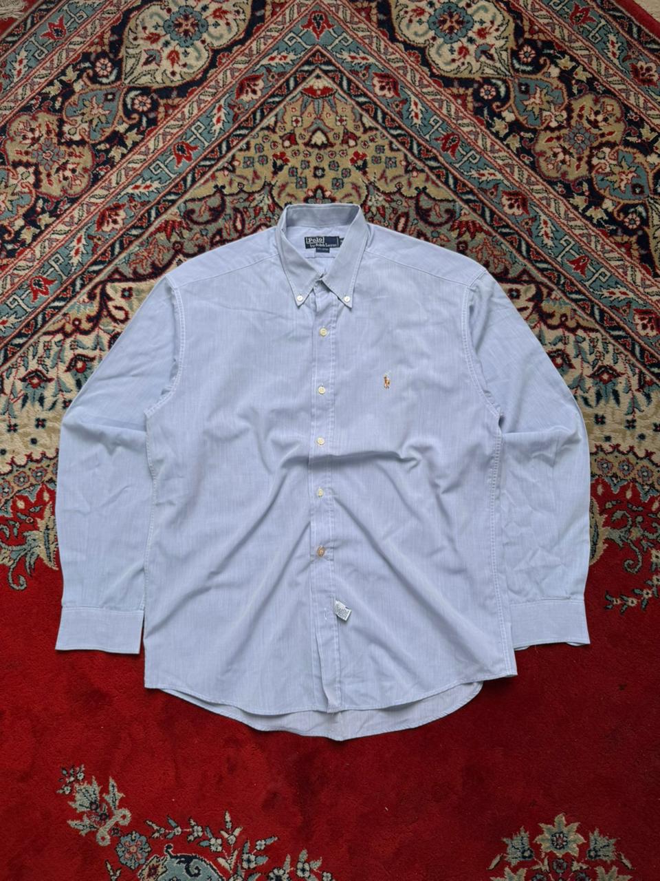 Polo Ralph Lauren Light Blue Oxford Button Down Shirt - L
