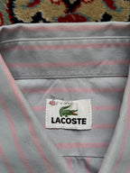 Lacoste Classic Striped Button Down Shirt - L