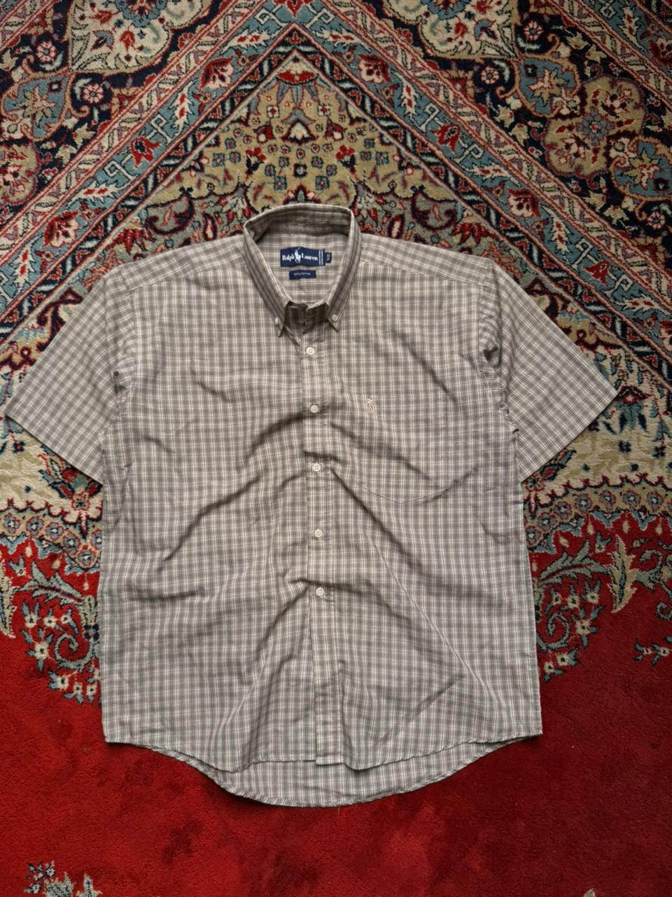 Ralph Lauren Classic Cotton Button Down Shirt - L